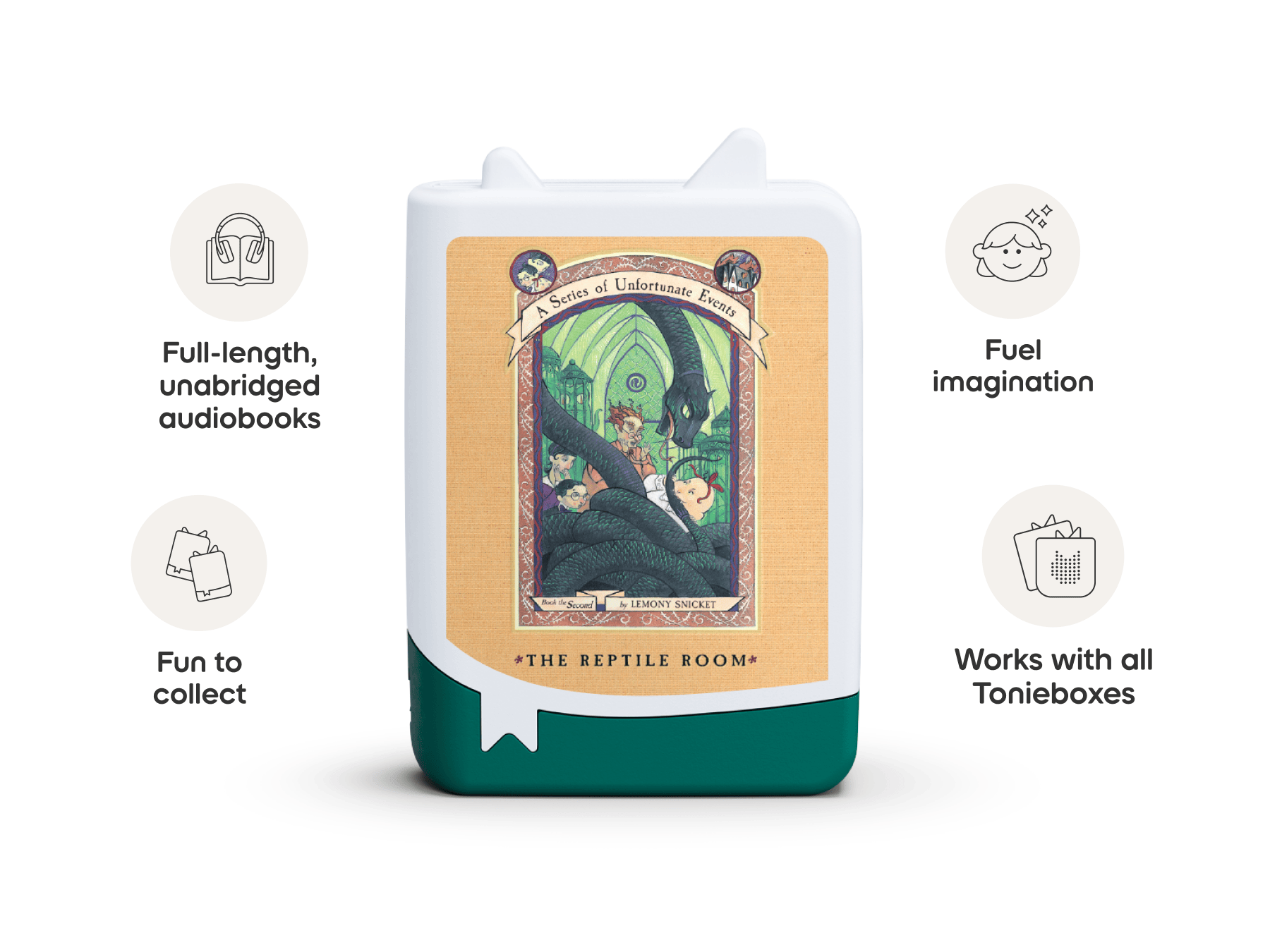 A Series of Unfortunate Events Book Tonies - 4 Pack
