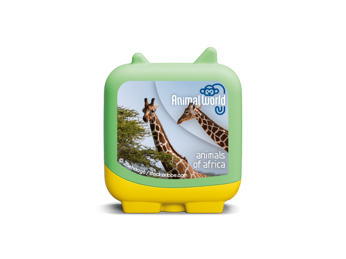 Animal World Animals of Africa Pocket Tonies - 4 Pack