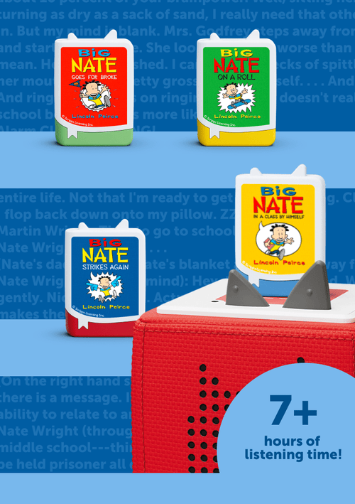 Big Nate Book Tonies - 4 Pack