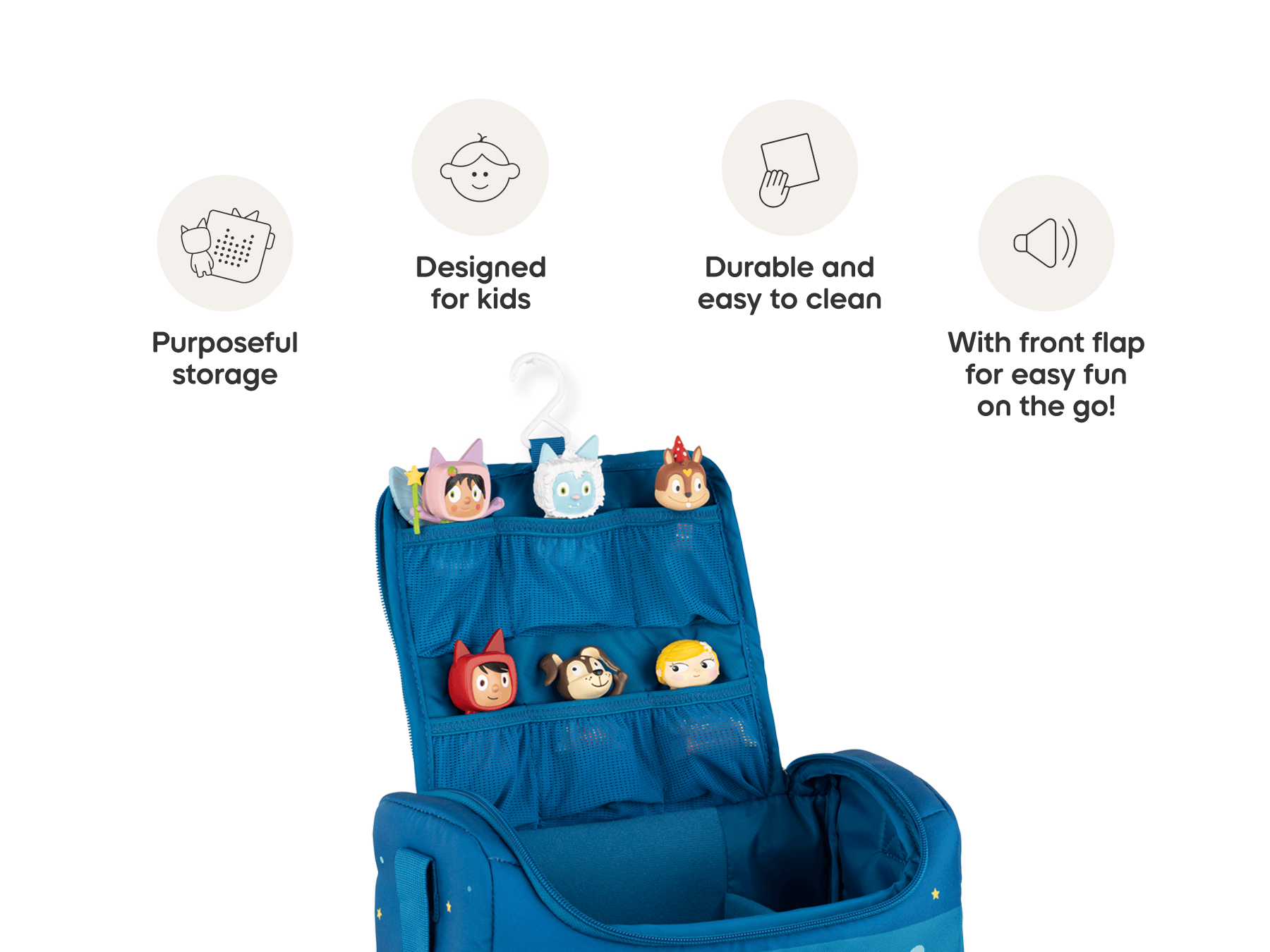 Listen & Play Bag for Toniebox - Blast Off