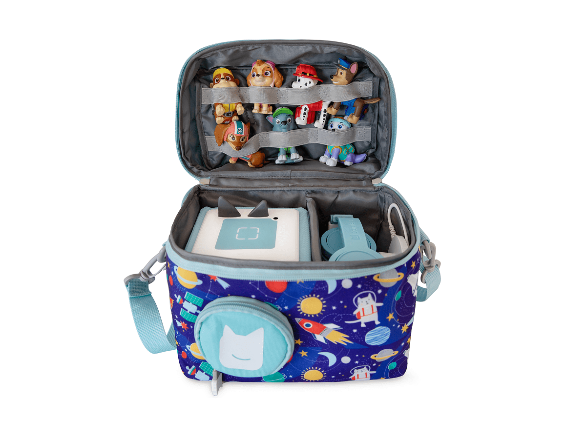 Listen & Go Bag for Toniebox - Blue Stargazing