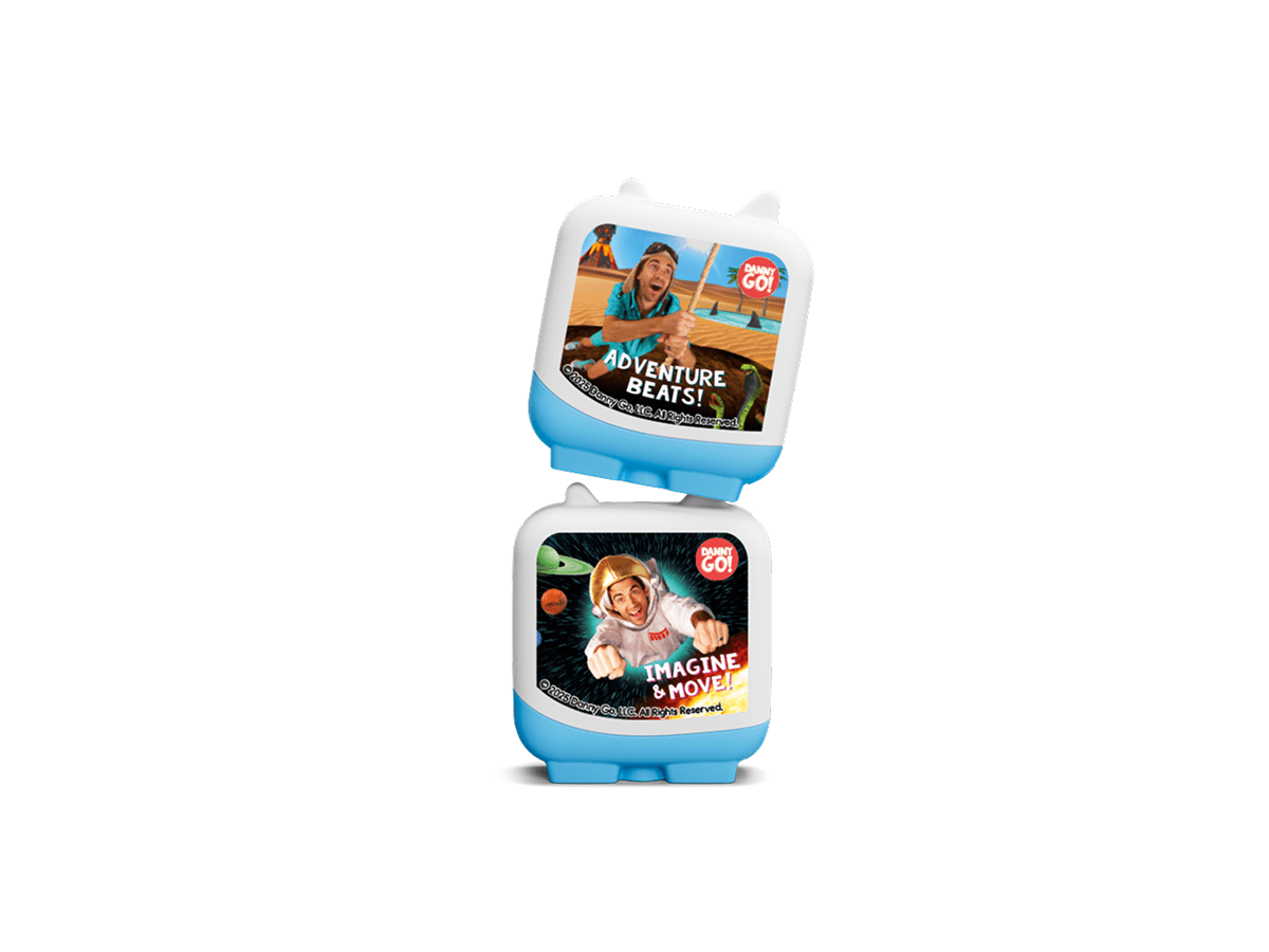 Danny Go! Adventure Beats Pocket Tonies - 2 Pack