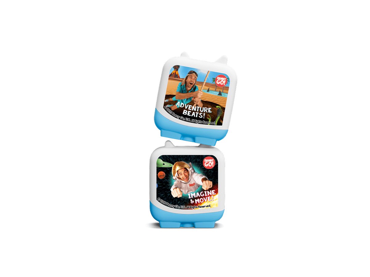 Danny Go! Adventure Beats Pocket Tonies - 2 Pack