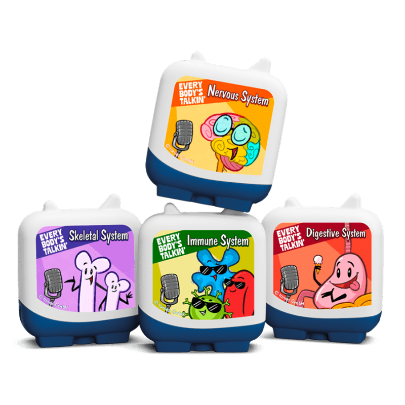 Every Body's Talkin' Pocket Tonies - 4 Pack