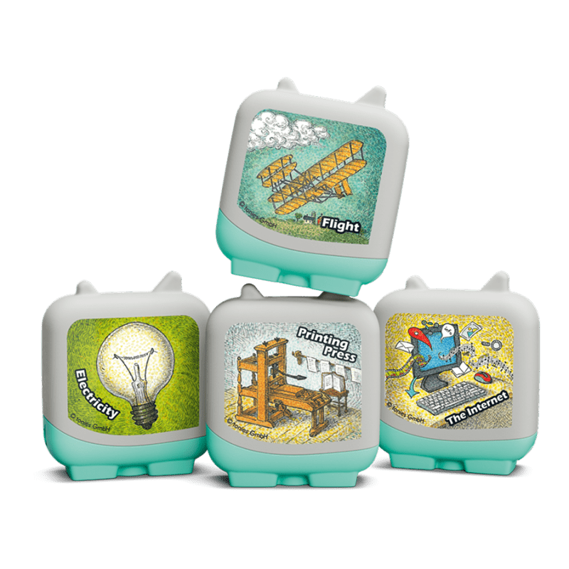 Inventions and Innovation Pocket Tonies - 4 Pack