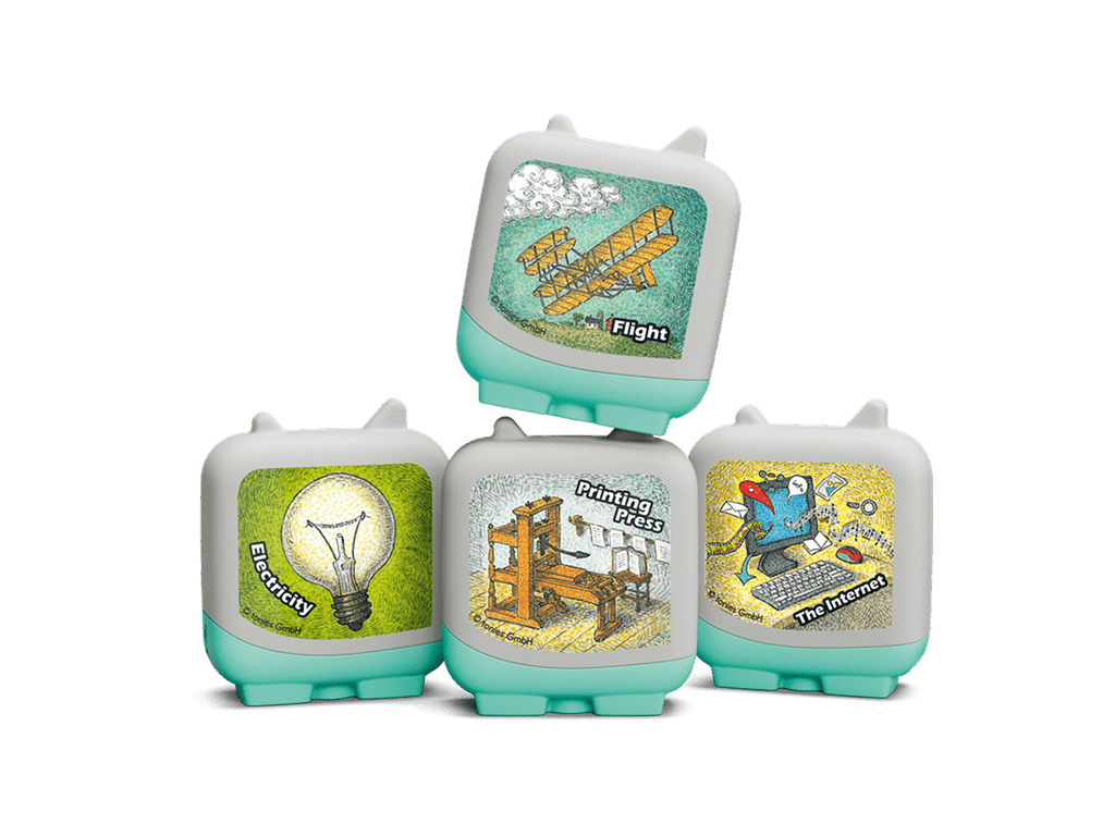 Inventions and Innovation Pocket Tonies - 4 Pack