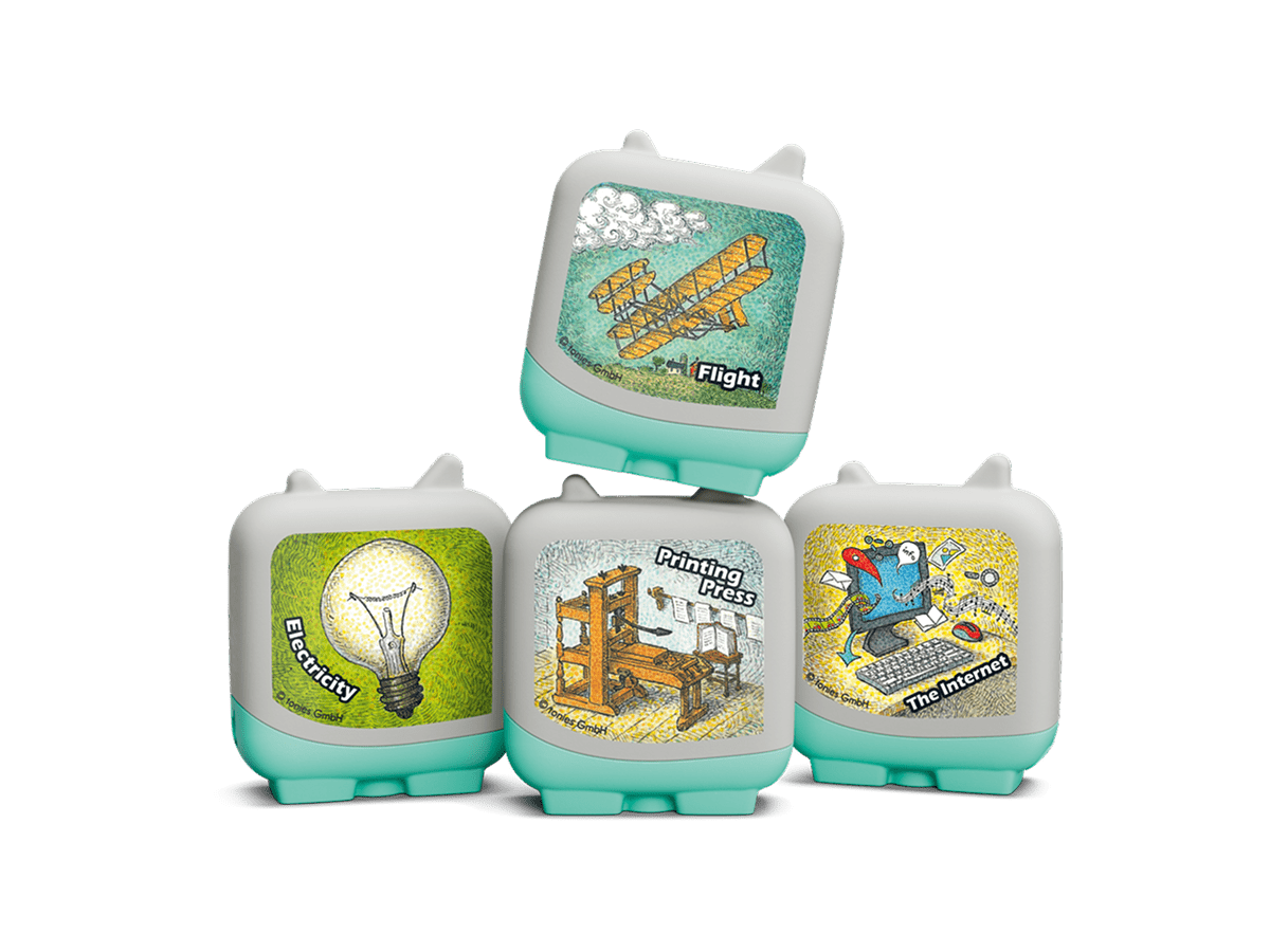 Inventions and Innovation Pocket Tonies - 4 Pack