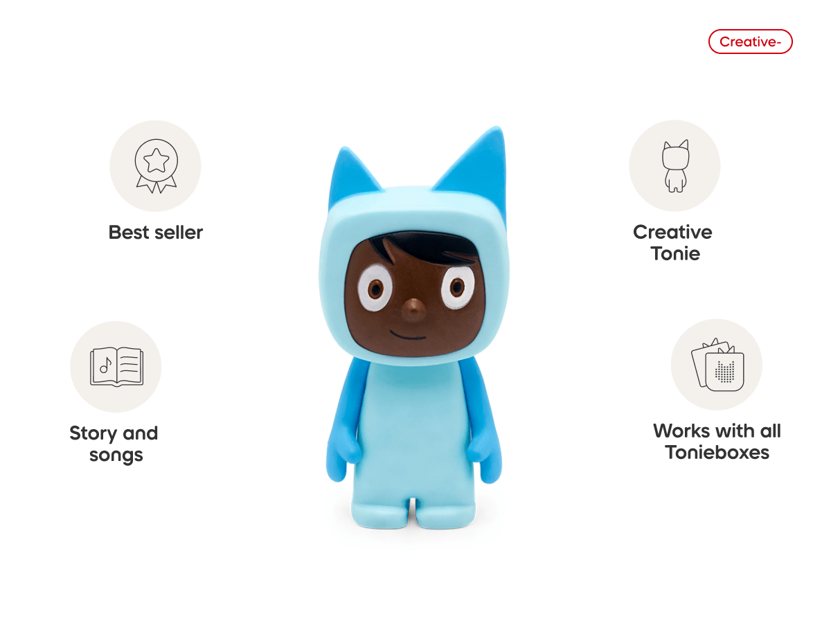 Light Blue with Dark Hue Creative Tonie