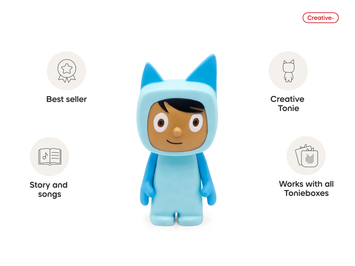 Light Blue with Medium Hue Creative Tonie