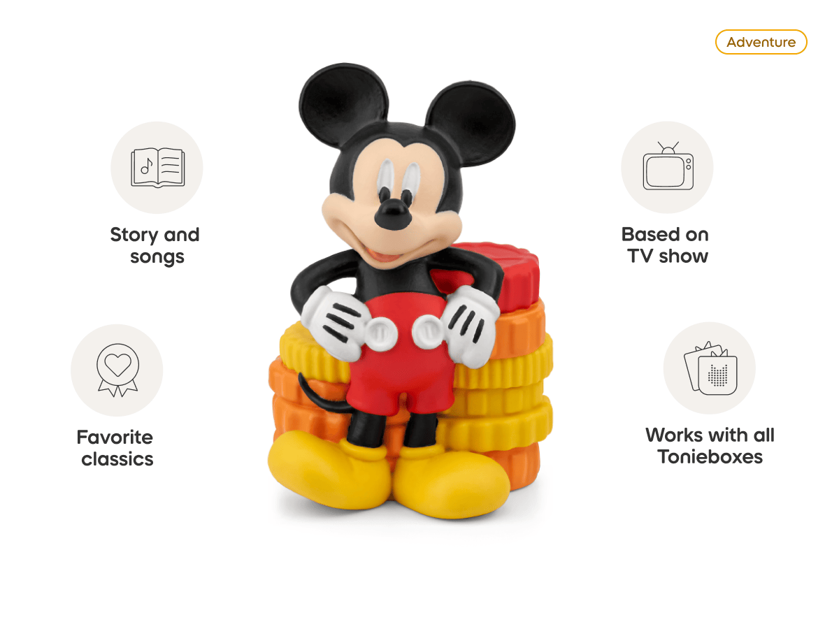 Mickey & Minnie Mouse Clubhouse 2 Tonies Set