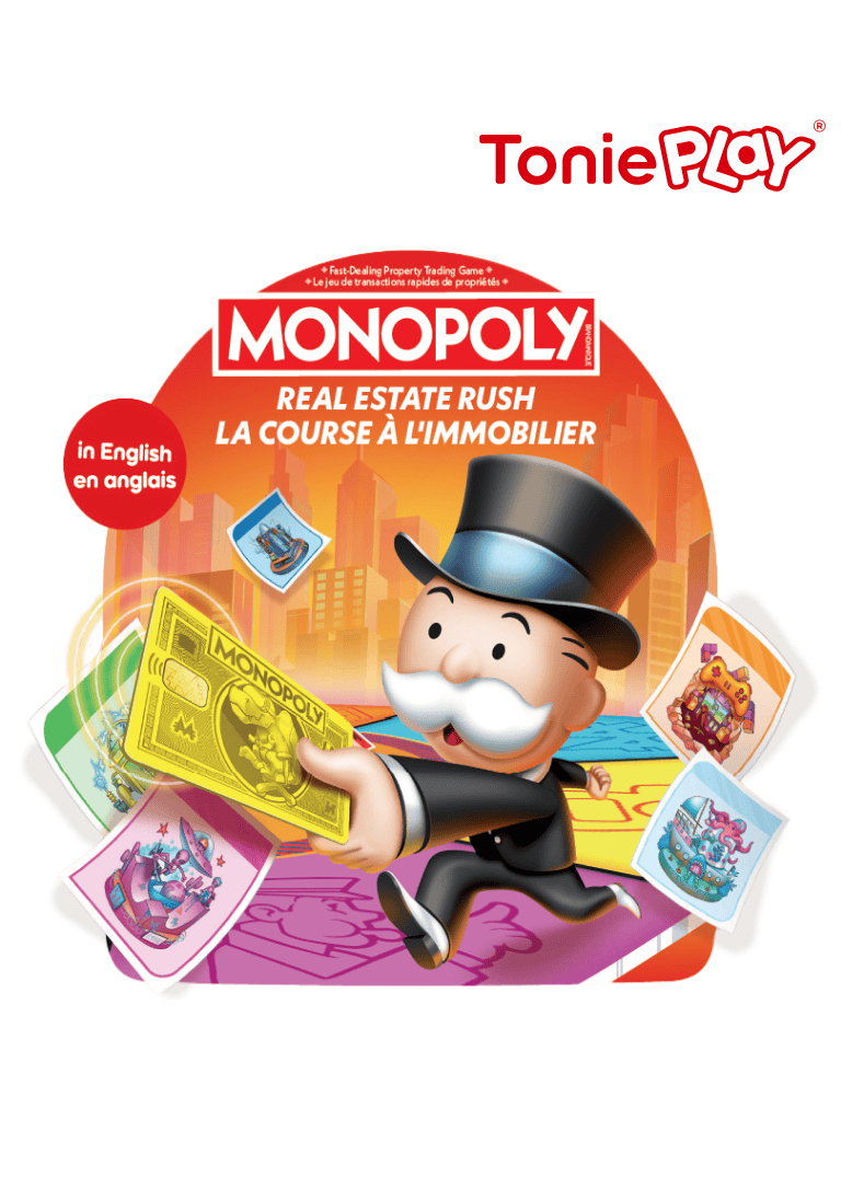 Tonieplay Monopoly Real Estate Rush Game & Controller