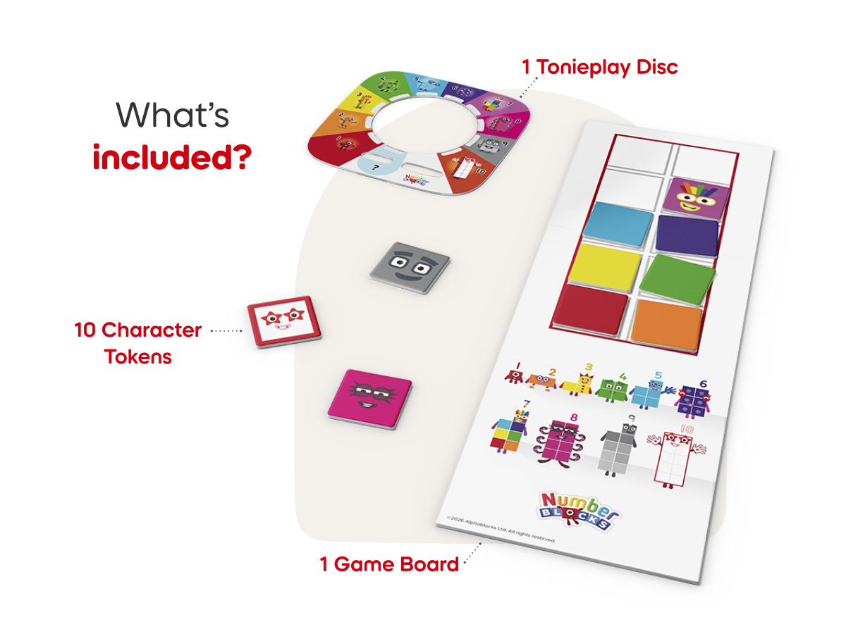 Tonieplay Numberblocks: Learning Adventures Game & Controller