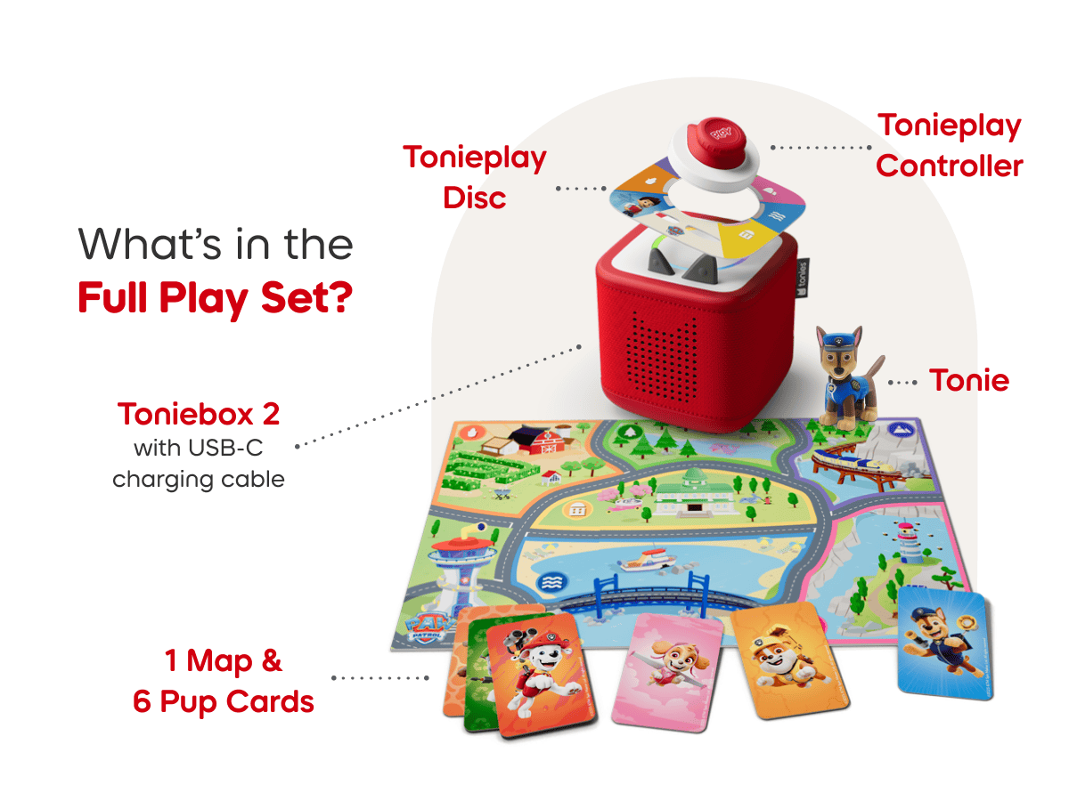 PAW Patrol: Chase Toniebox 2 Play Set - Sky Blue