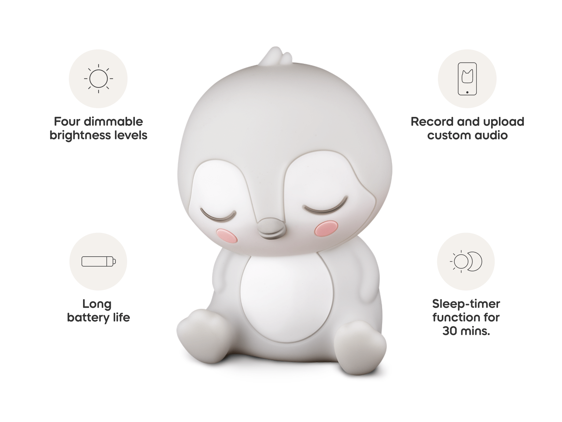 Sleepy Penguin Night Light Tonie