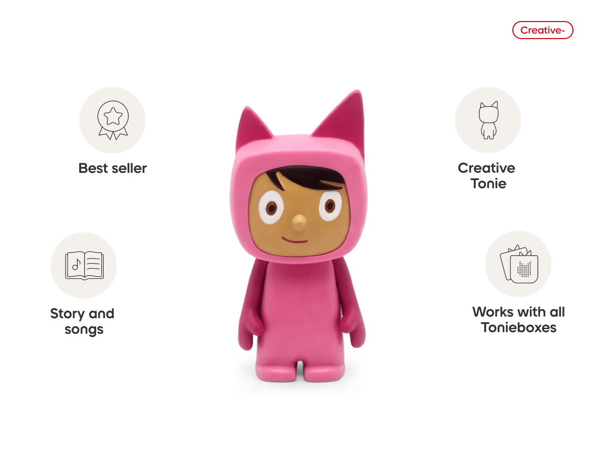 Pink with Medium Hue Creative Tonie