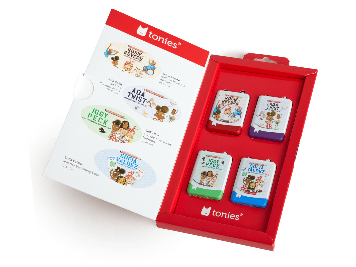 Questioneers Book Tonies - 4 Pack