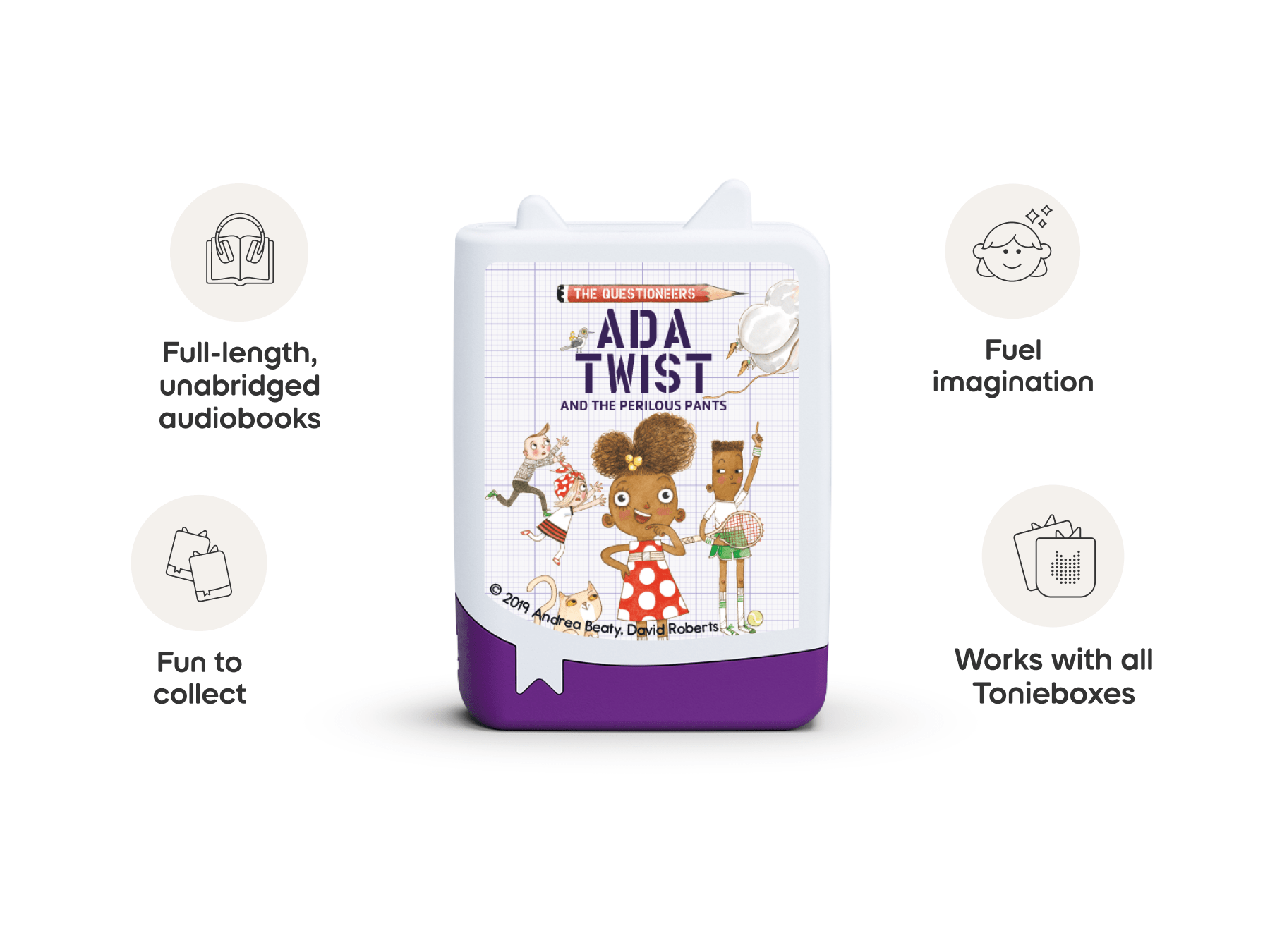 Questioneers Book Tonies - 4 Pack