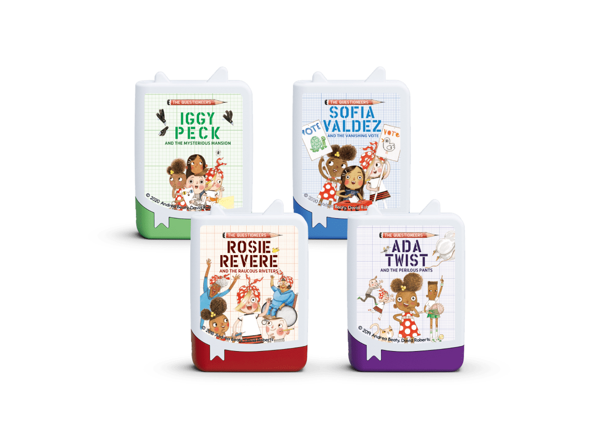 Questioneers Book Tonies - 4 Pack