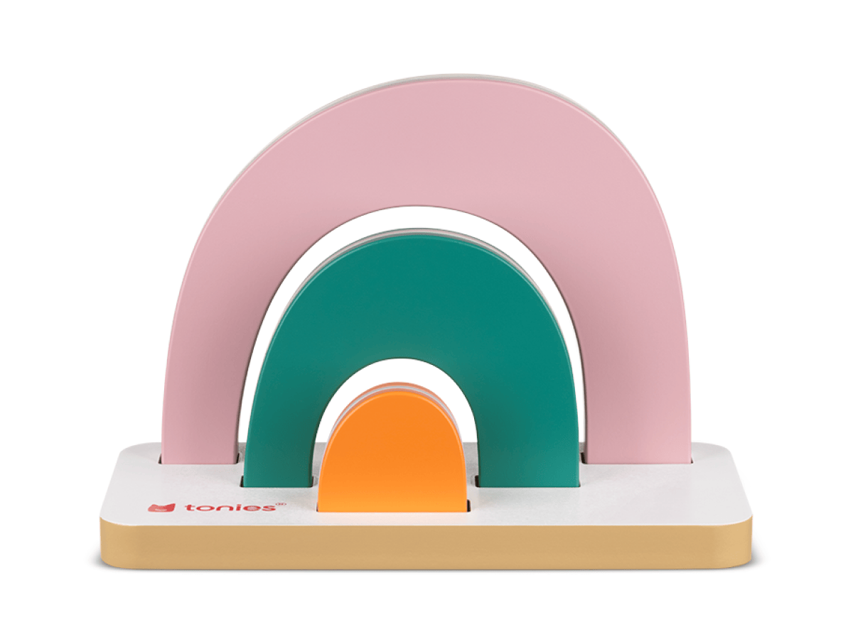 Mini Tabletop Shelf: Rainbow
