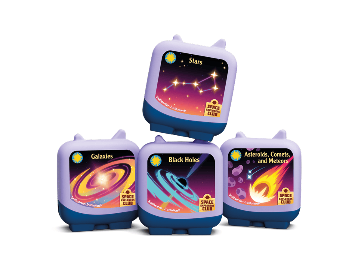 Space Explorers Club Part 2 Pocket Tonies - 4 Pack