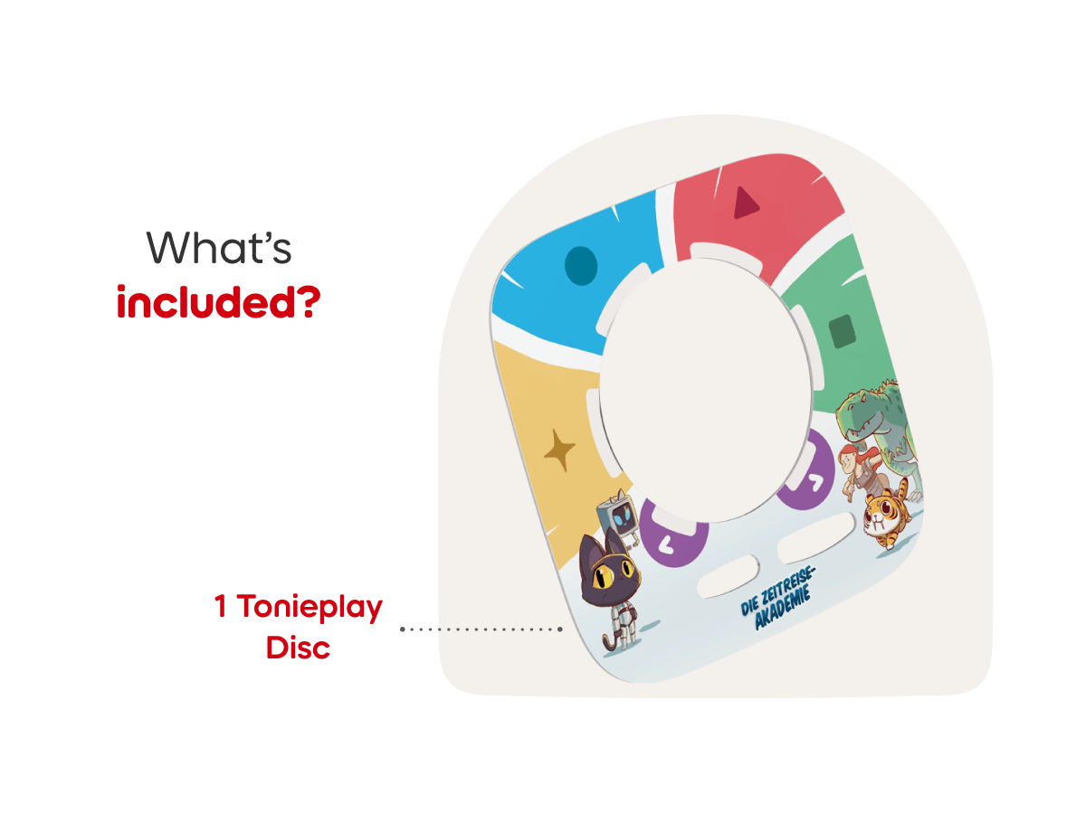 Tonieplay Time Academy: Adventure Through the Eras Game & Controller