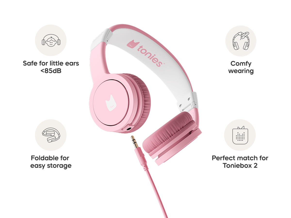 Wired Headphones: Cloud Pink
